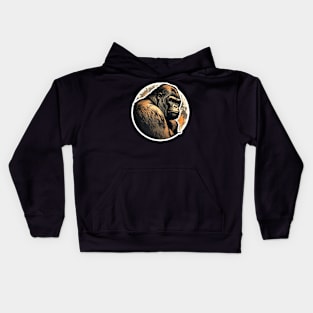 Shades of Toughness - Cool Gorilla Kids Hoodie